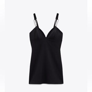 Zara Sparkly Strap Dress, NEVER WORN